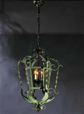 Wrought Iron Lantern